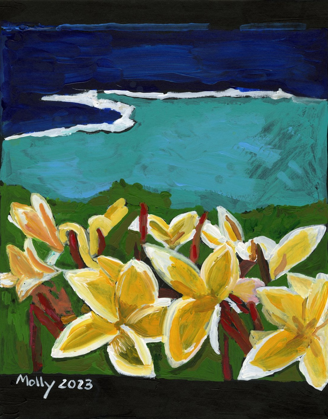 Sympathy #3 greeting card artwork