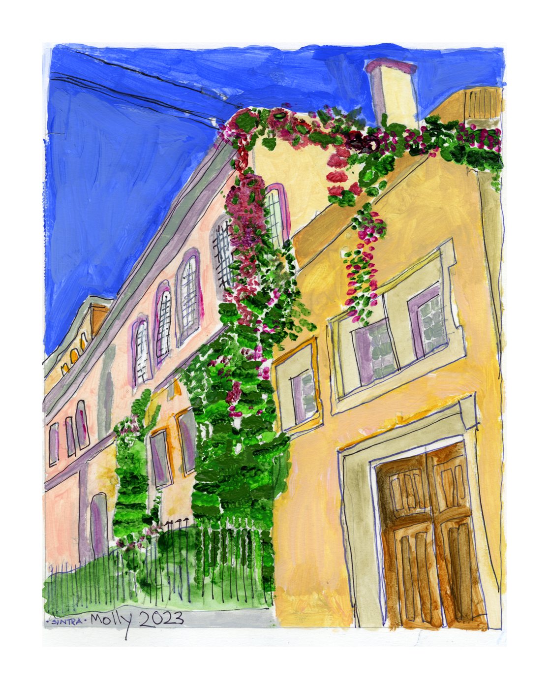 Congratulations on your new Home #1 greeting card artwork