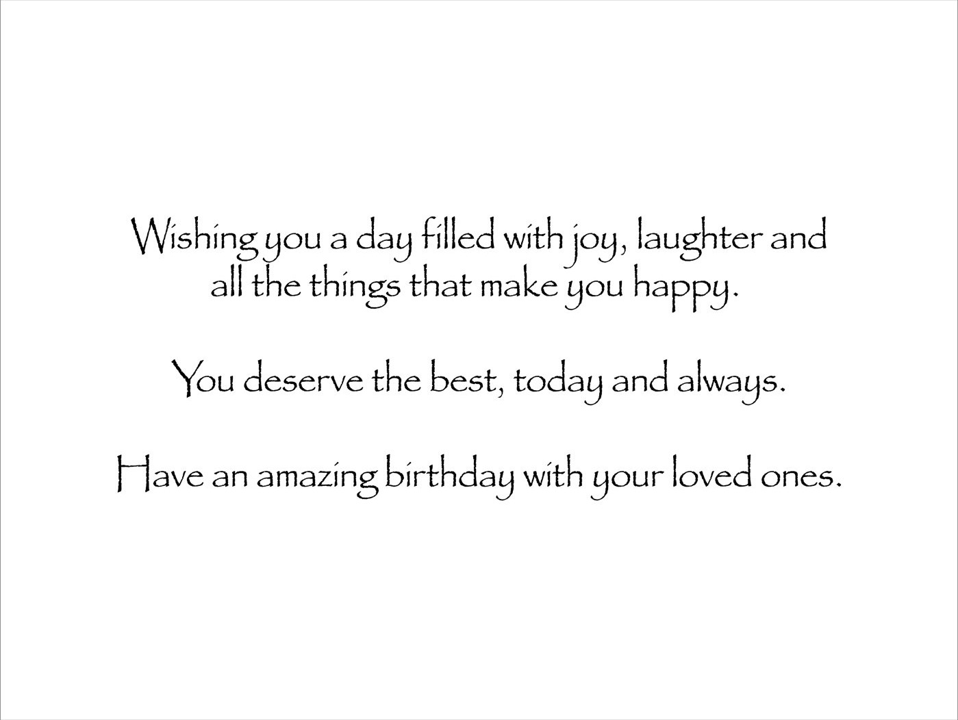Birthday Card #2 card, view 2